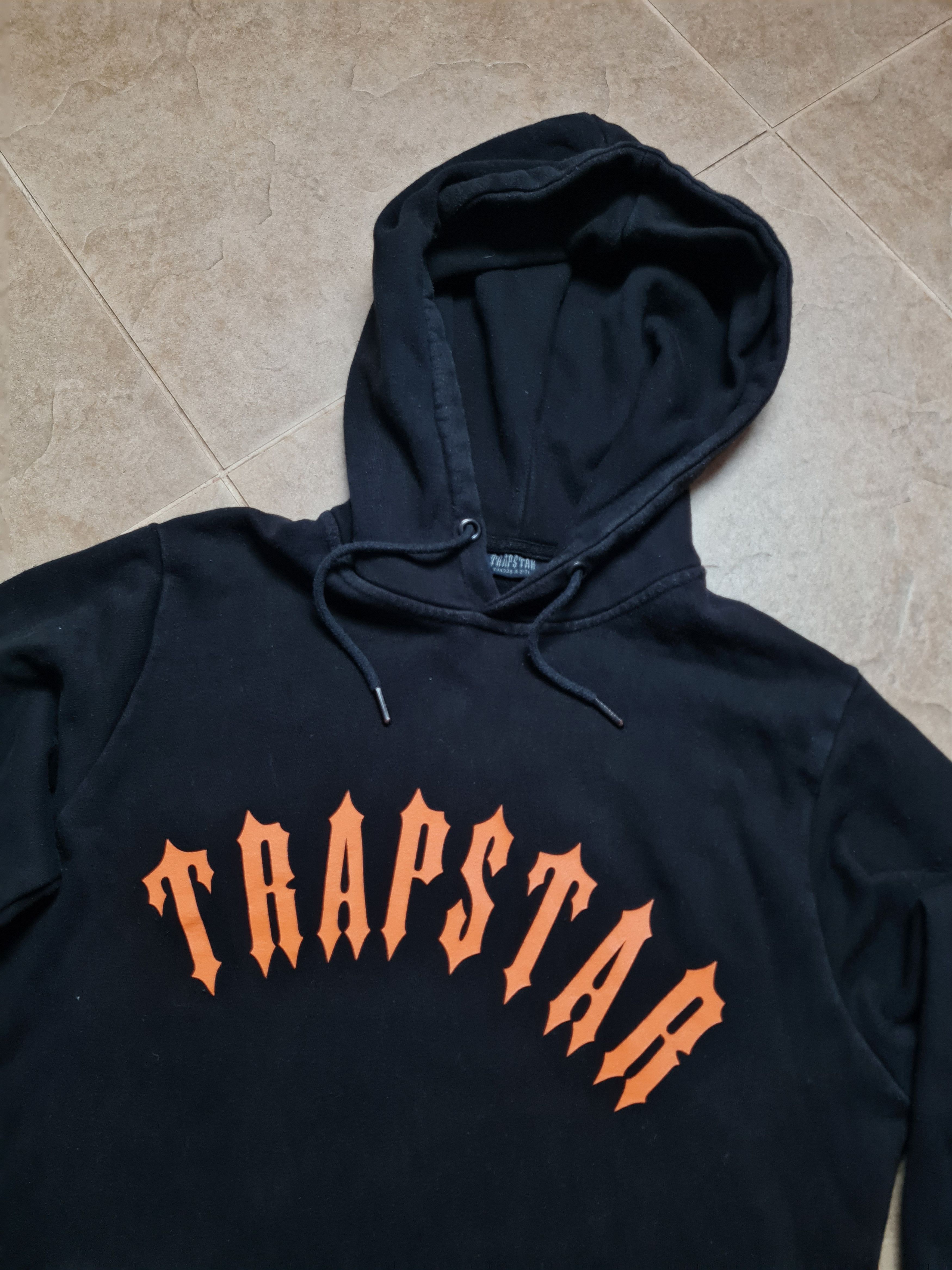 Trapstar London Vintage Hoodie Trapstar X Naruto Rare Black Big Logo Sz S-M Size US M / EU 48-50 / 2 - 7 Thumbnail