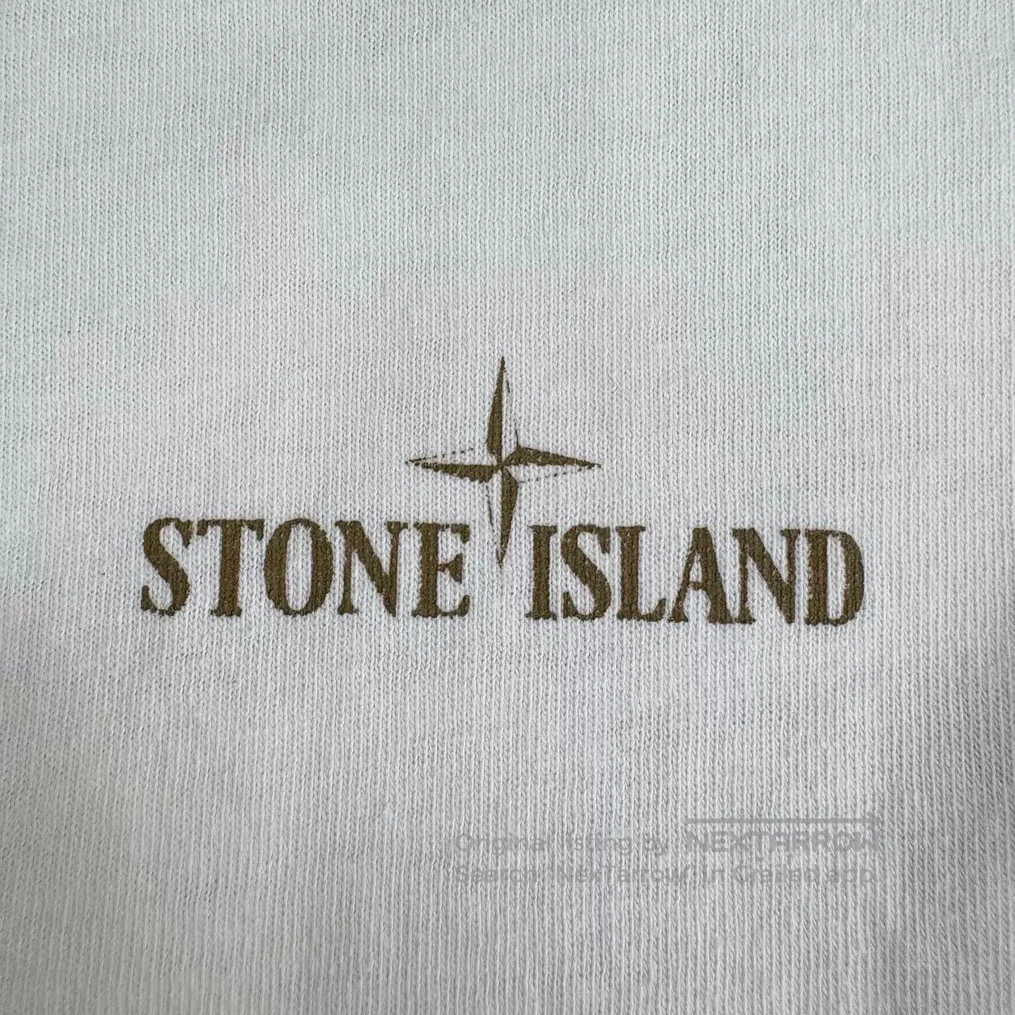 Stone Island White Short-Sleeve Crewneck Shirt. Size US XXL / EU 58 / 5 - 6 Thumbnail