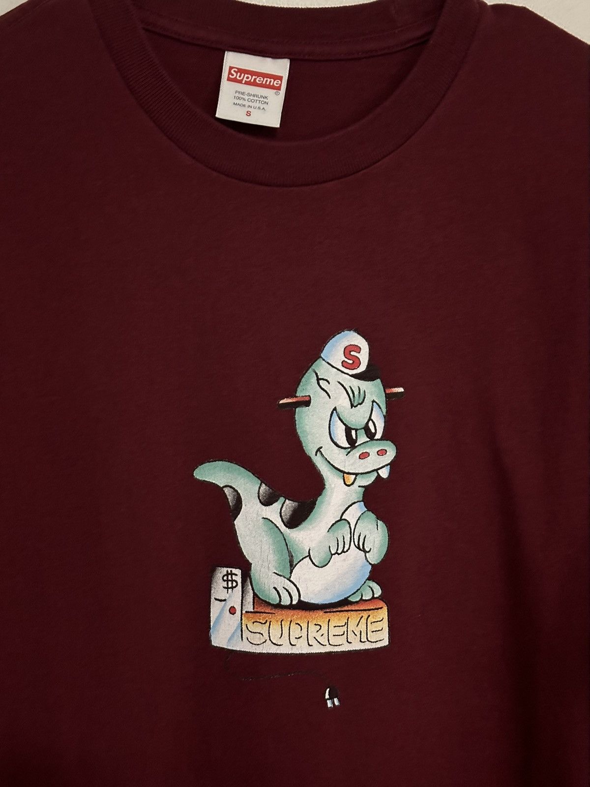 Supreme Supreme Dinosaur Tee Size US S / EU 44-46 / 1 - 2 Thumbnail