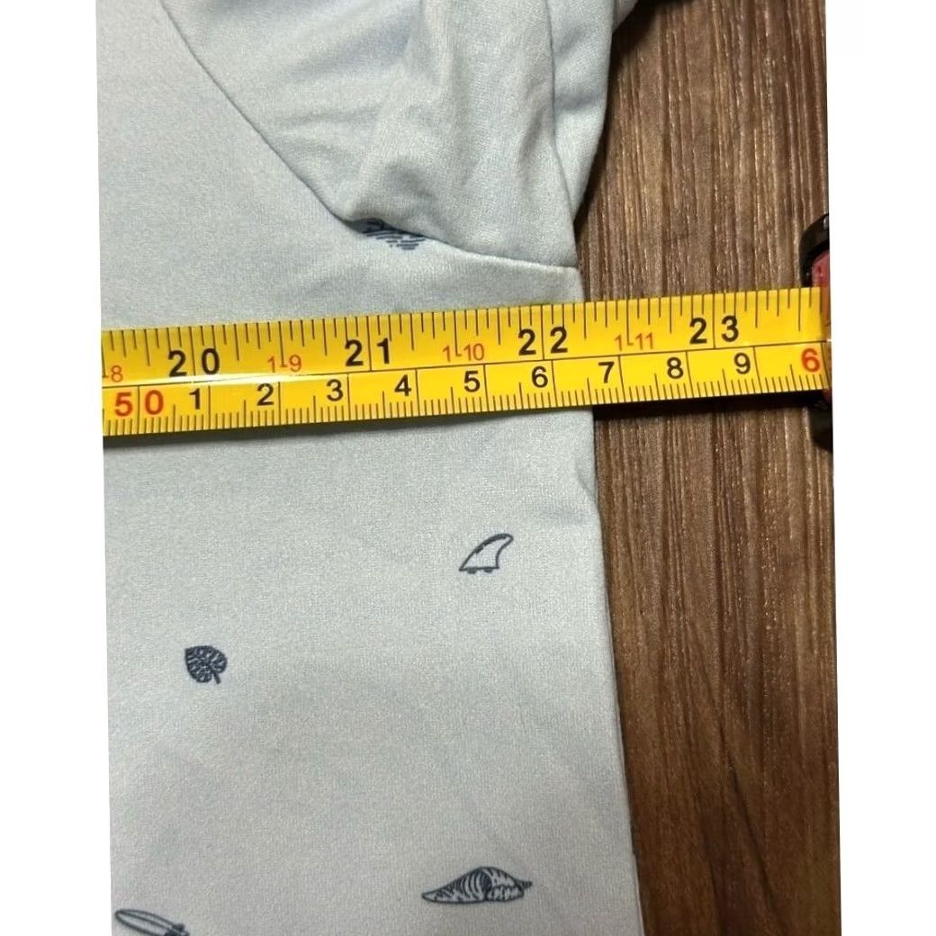 Vintage Palm Golf Co Palm Tree Polo Golf Performance Light Blue Heather XL Men's Size US XL / EU 56 / 4 - 6 Thumbnail