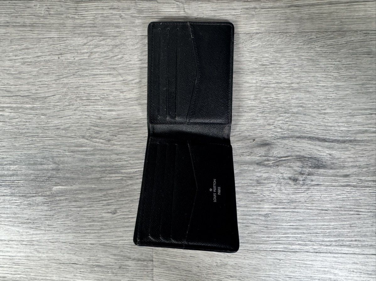 Louis Vuitton LOUIS VUITTON Monogram Eclipse Slender Wallet Size ONE SIZE - 4 Thumbnail