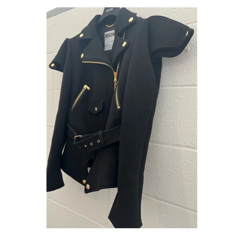 Moschino AW21 Moschino Couture Jeremy Scott Viscose Jacket Hardware Size M / US 6-8 / IT 42-44 - 2 Thumbnail