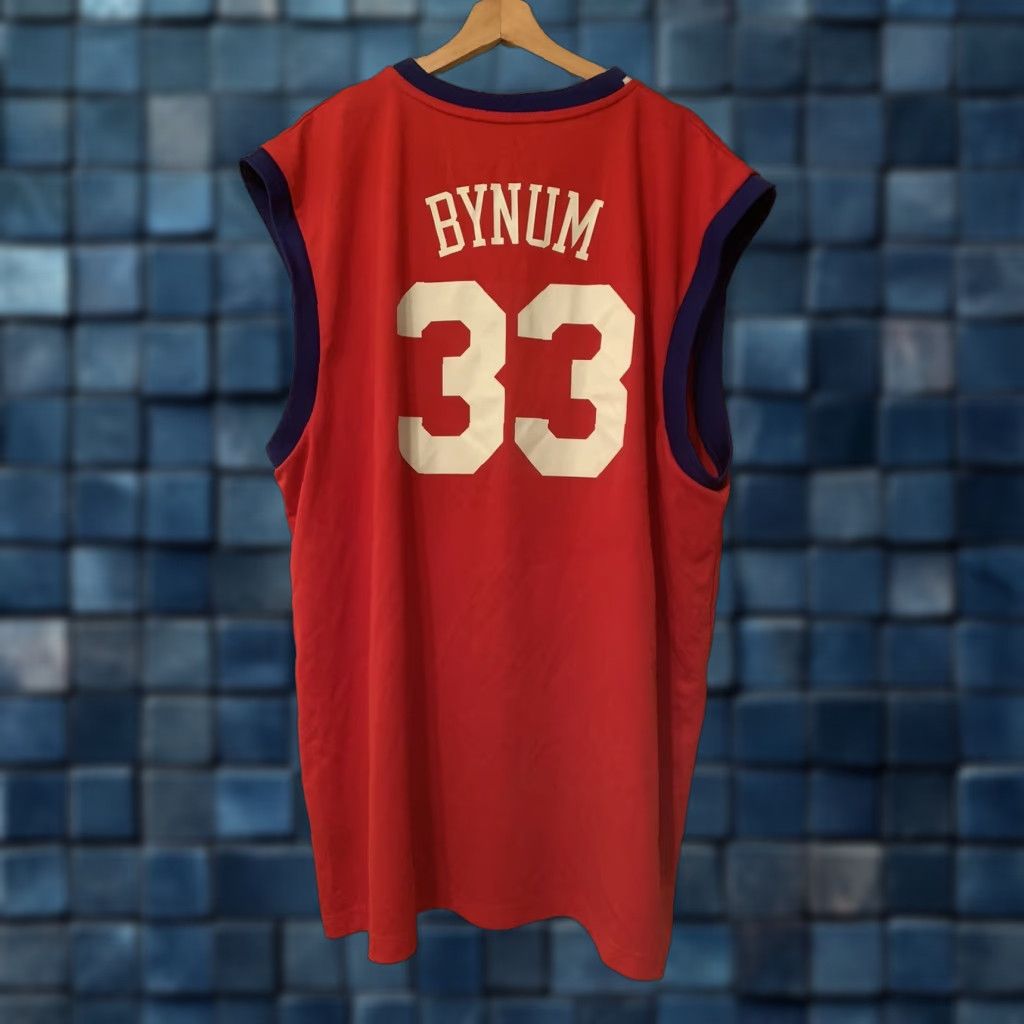 Adidas Adidas NBA Philadelphia 76ers #33 Andrew Bynum Basketball Jersey Men XXL Red Size US XXL / EU 58 / 5 - 1 Thumbnail