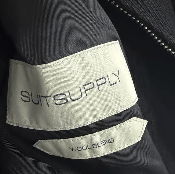 Suitsupply Suitsupply Black Cashmere Blend Casual Bomber Jacket, Size US M / EU 48-50 / 2 - 3 Thumbnail