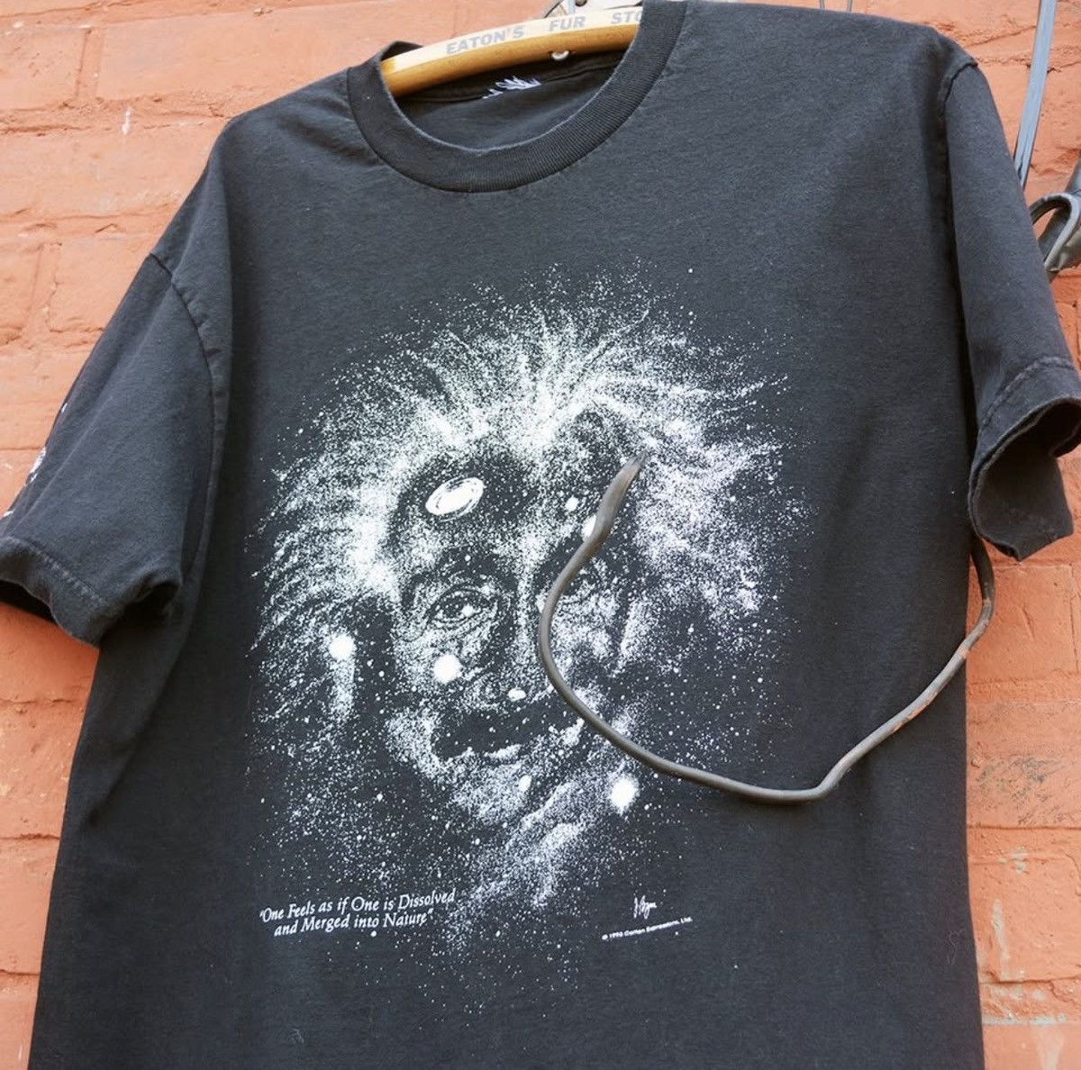 Vintage Vintage 90 1993 Glow in the Dark Albert Einstein Smithsonian Size US XL / EU 56 / 4 - 4 Thumbnail