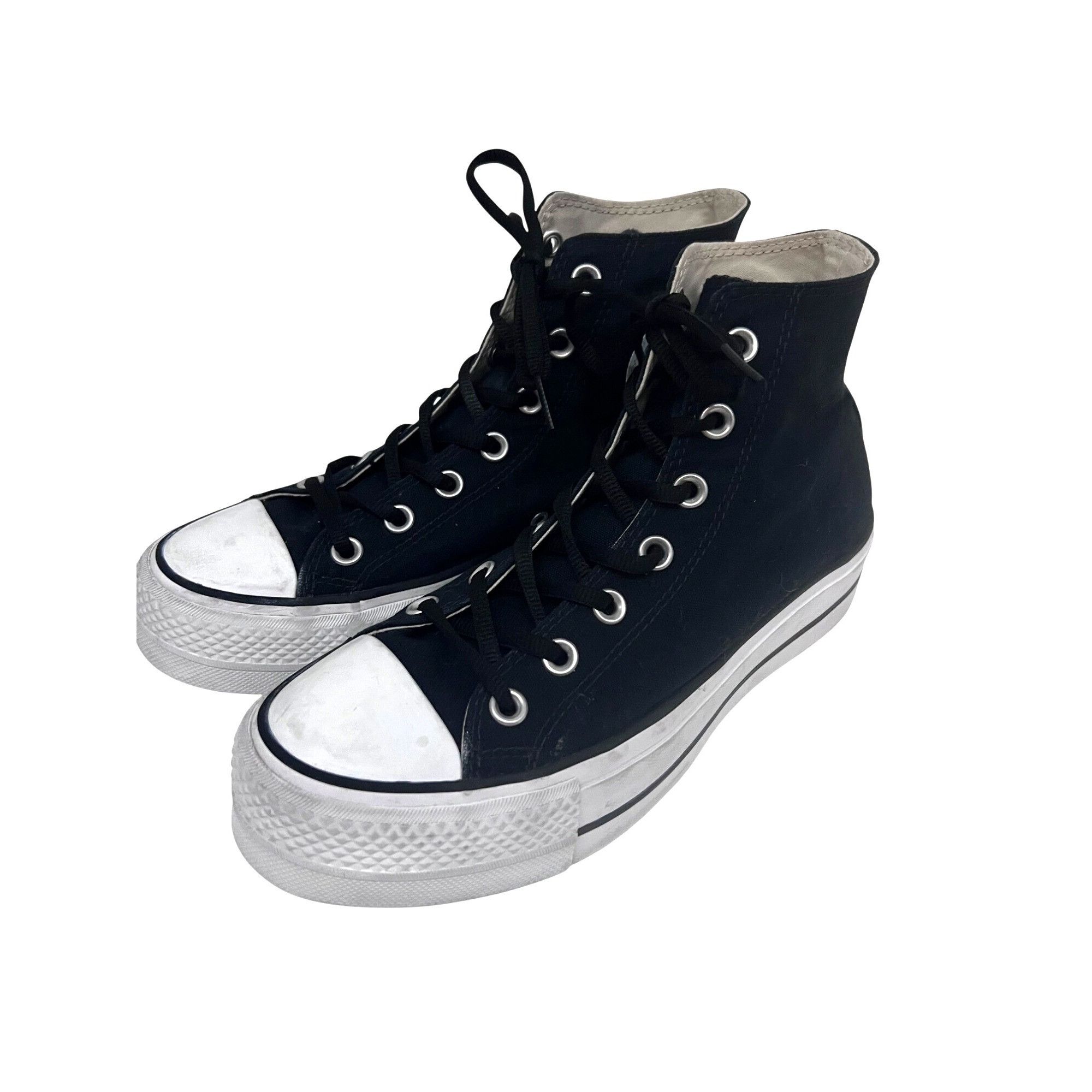 Converse Converse Chuck Taylor All Star Womens Platform Black White C Size US 8 / IT 38 - 1 Thumbnail