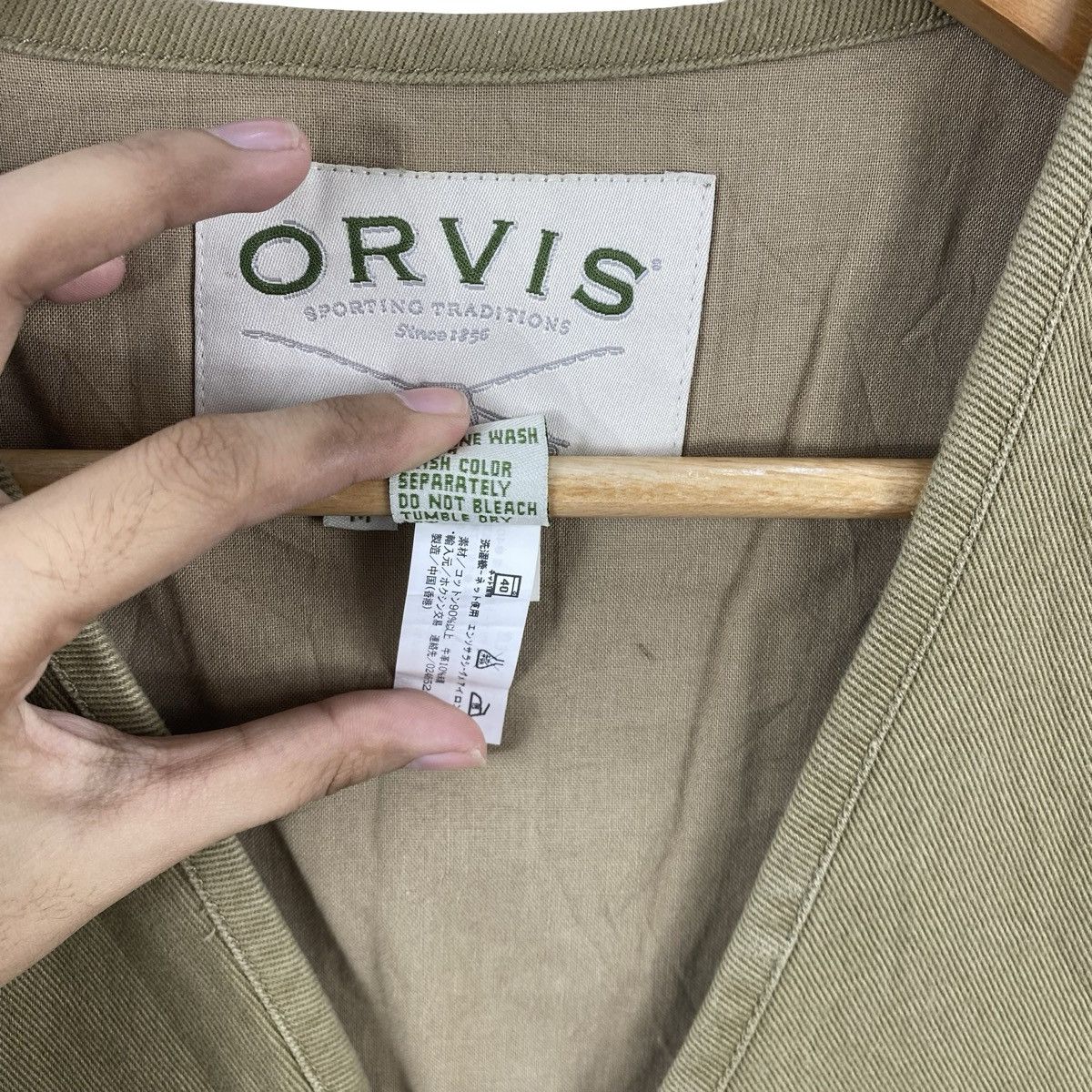 Orvis ORVIS SPORTING TRADITIONS Utility Vest Leather Trim Button Size US M / EU 48-50 / 2 - 9 Thumbnail