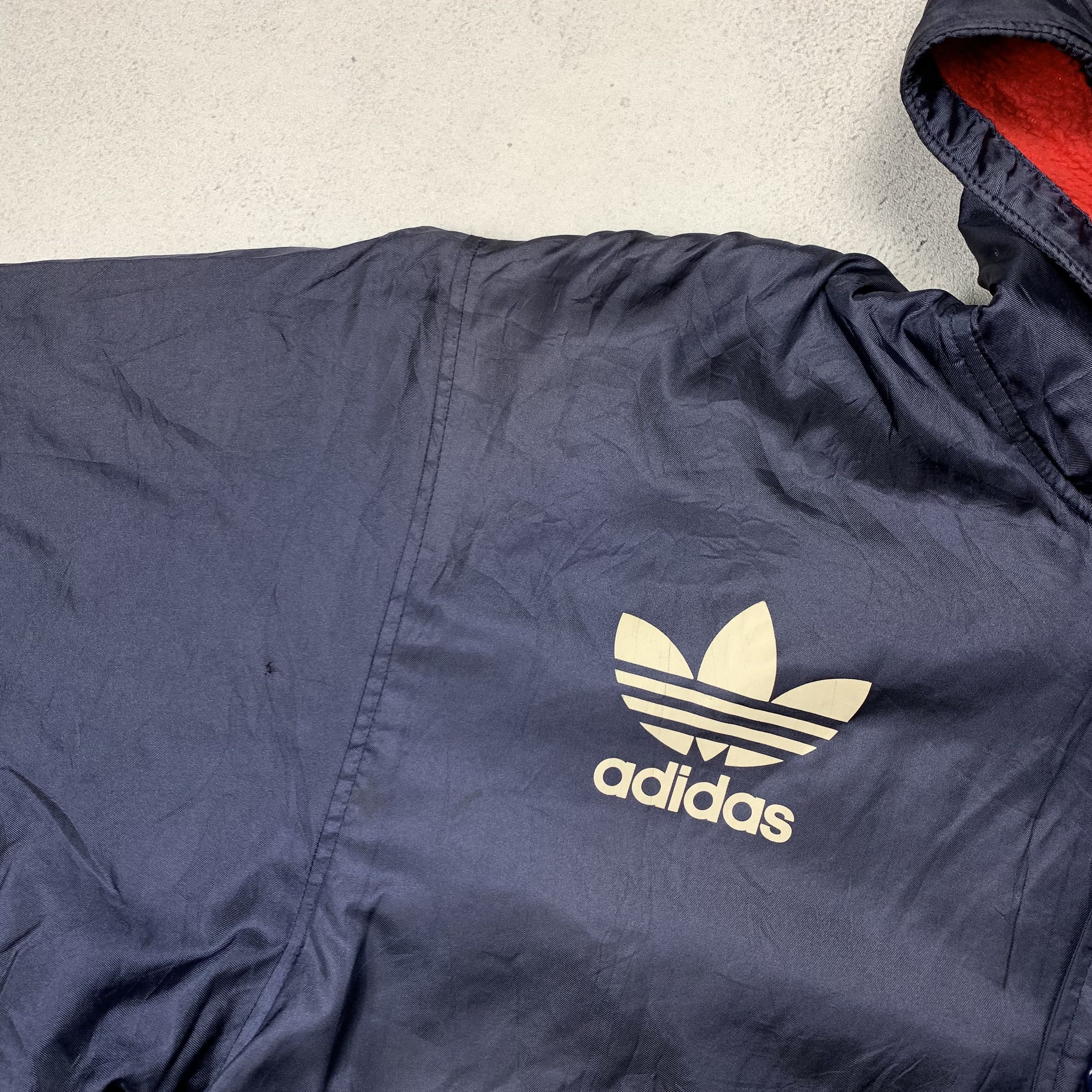 Adidas Vintage Adidas Big Logo Coat Jacket Size US M / EU 48-50 / 2 - 4 Thumbnail