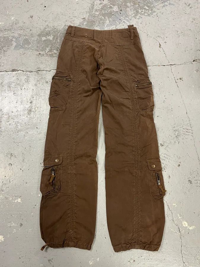 Vintage 2000s Vintage Tactical Brown Cargo Pants Size US 30 / EU 46 - 8 Thumbnail