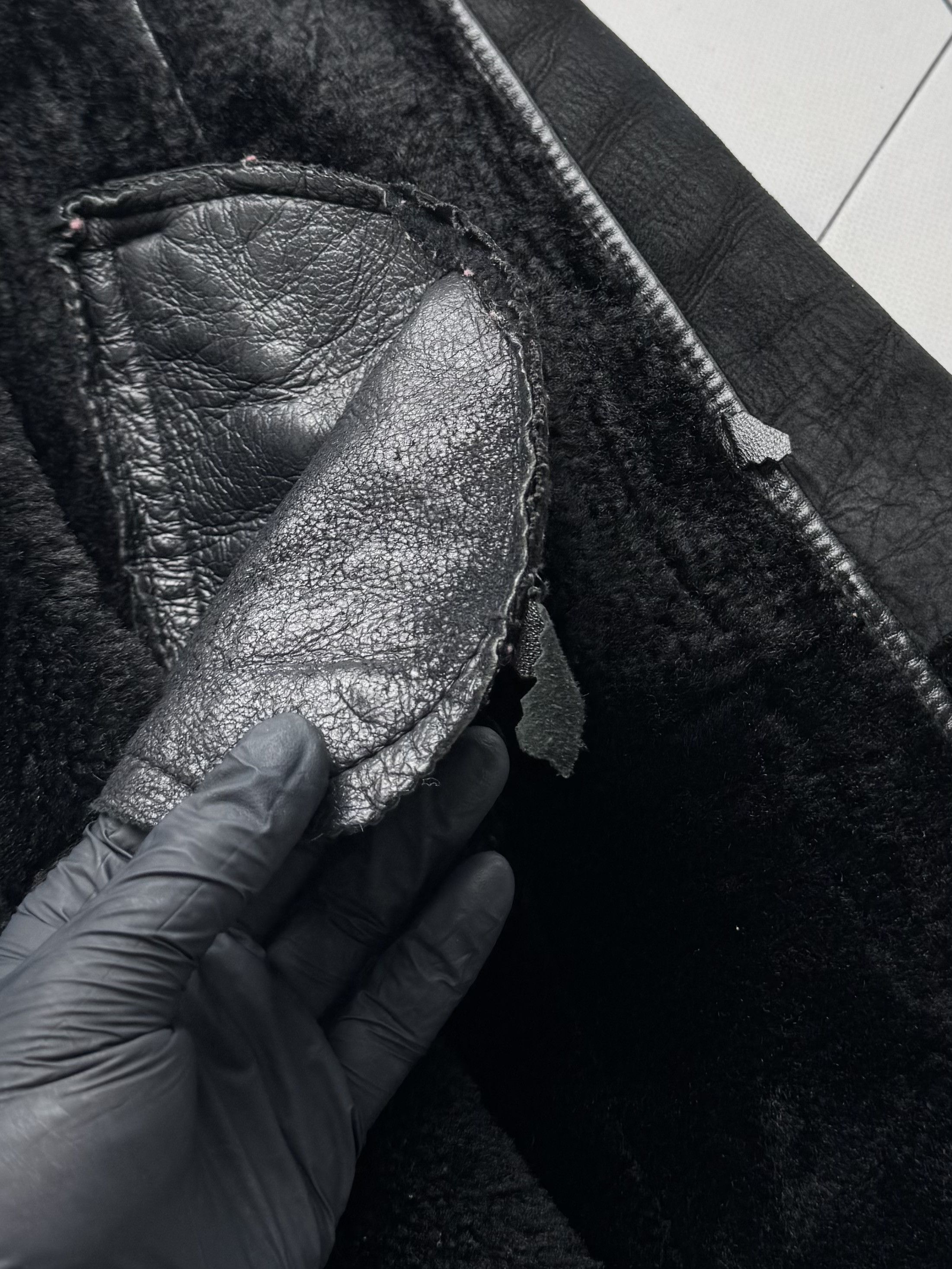 Vintage Vintage Real Sheepskin Coat (B550)E2D15 Size XS / US 0-2 / IT 36-38 - 13 Thumbnail