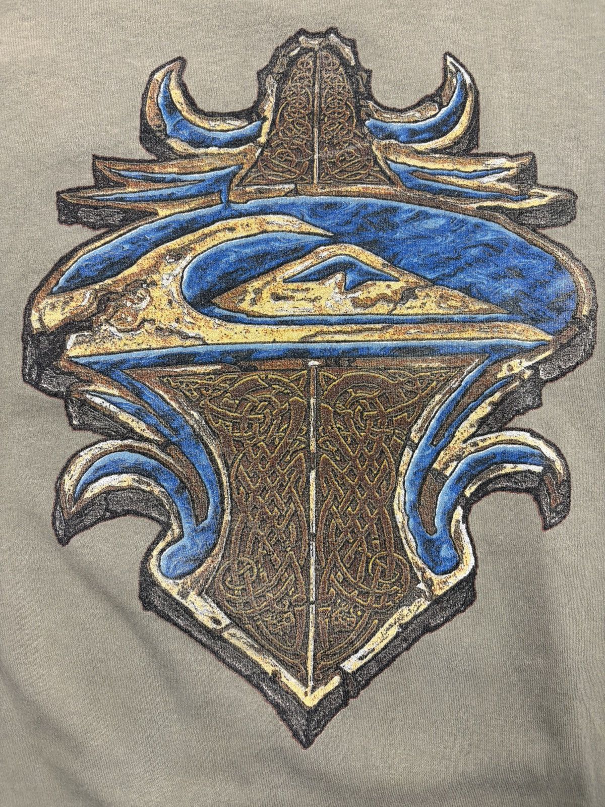 Quicksilver Vintage Faded 90s Quiksilver Big Logo Graphic T-Shirt USA M Size US M / EU 48-50 / 2 - 6 Thumbnail