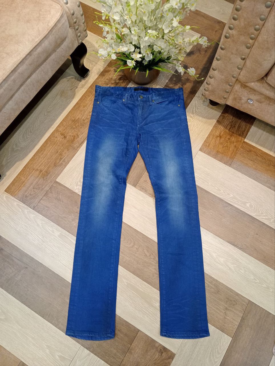 GOSTAR DE FUGA JAPANESE FUGA BLUE STRETCH JEANS Size US 34 / EU 50 - 1 Thumbnail