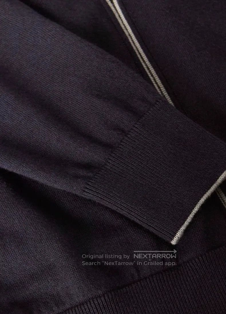 Loro Piana Loro Piana Men's Spring Autumn Cashmere Knitwear Jacket Size US XL / EU 56 / 4 - 6 Thumbnail