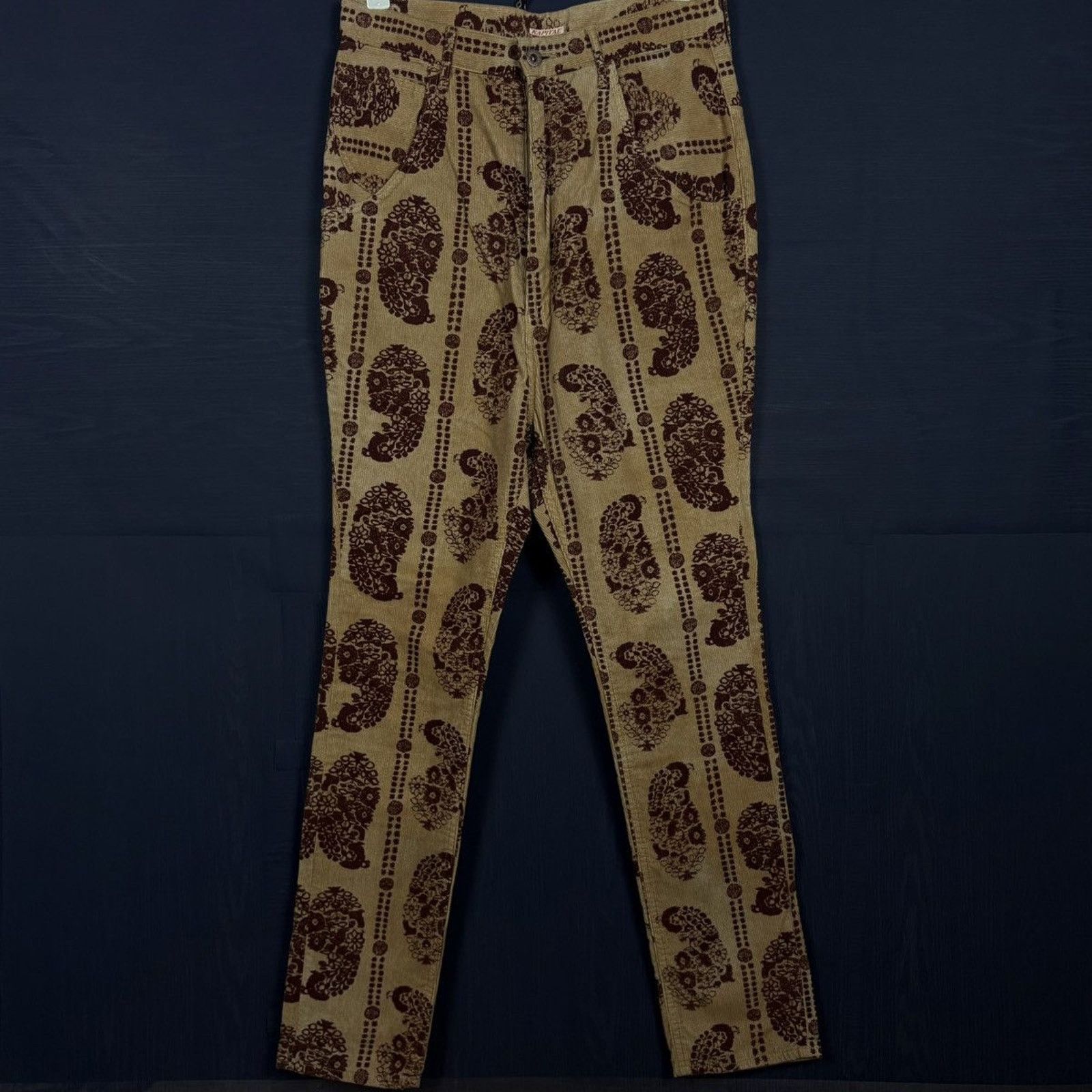 Japanese Brand × Kapital × Kapital Kountry 🇯🇵KAPITAL PAISLEY CORDUROY PANTS Size US 30 / EU 46 - 1 Thumbnail