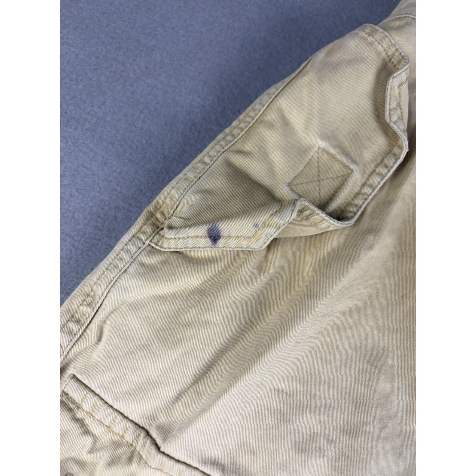 Vintage VINTAGE X Games Snowboard Cargo Pants Size 28x27 Beige Baggy Fit Men’s 28 Inseam 27 Flat Front Cotton cargo pants Y2k Size US 28 / EU 44 - 5 Thumbnail