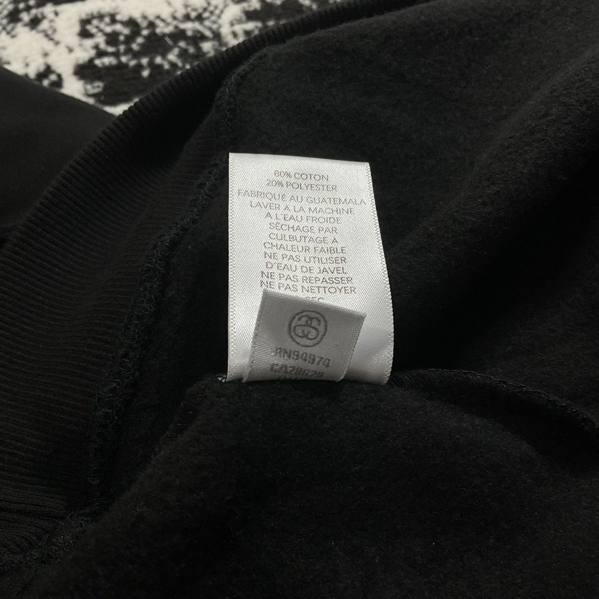 Other STUSSY HOODIE IN BLACK SIZE LARGE DEAD STOCK Size US L / EU 52-54 / 3 - 9 Thumbnail