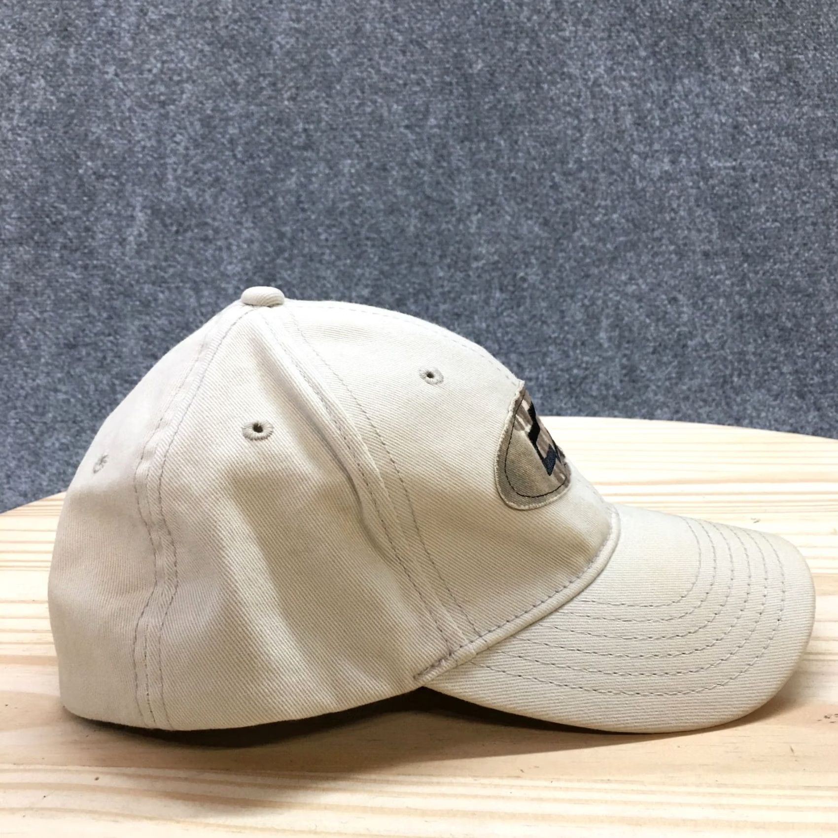 Logo 7 Chevrolet Baseball Cap Mens Beige One Size Curved Brim Embroidered Logo A-Flex Hat Canvas Cotton Adjustable Mesh Back Summer Casual Size ONE SIZE - 6 Thumbnail