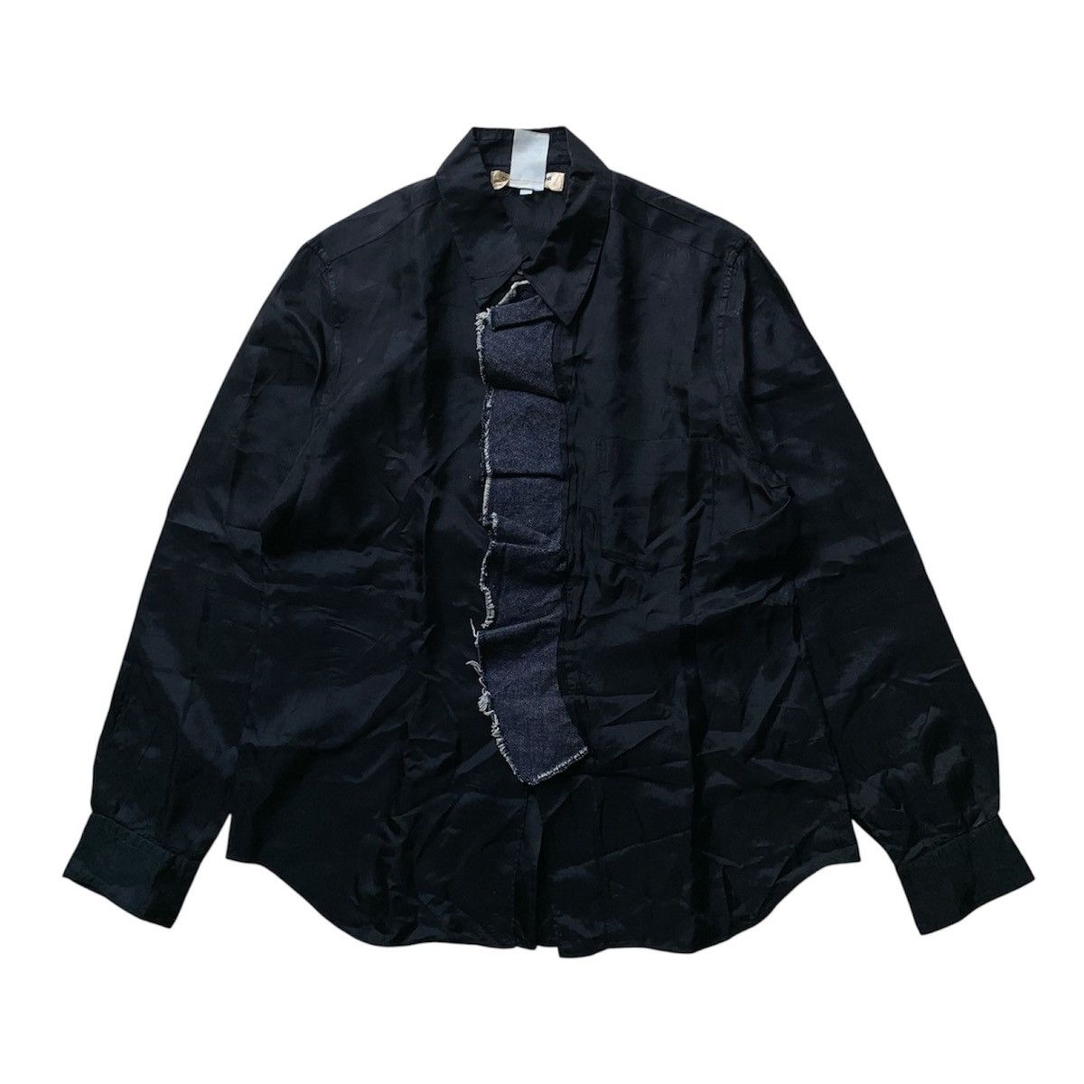 Comme des Garcons Comme Des Garcons Ruffles Shirt Button Up Silk Size M / US 6-8 / IT 42-44 - 1 Thumbnail