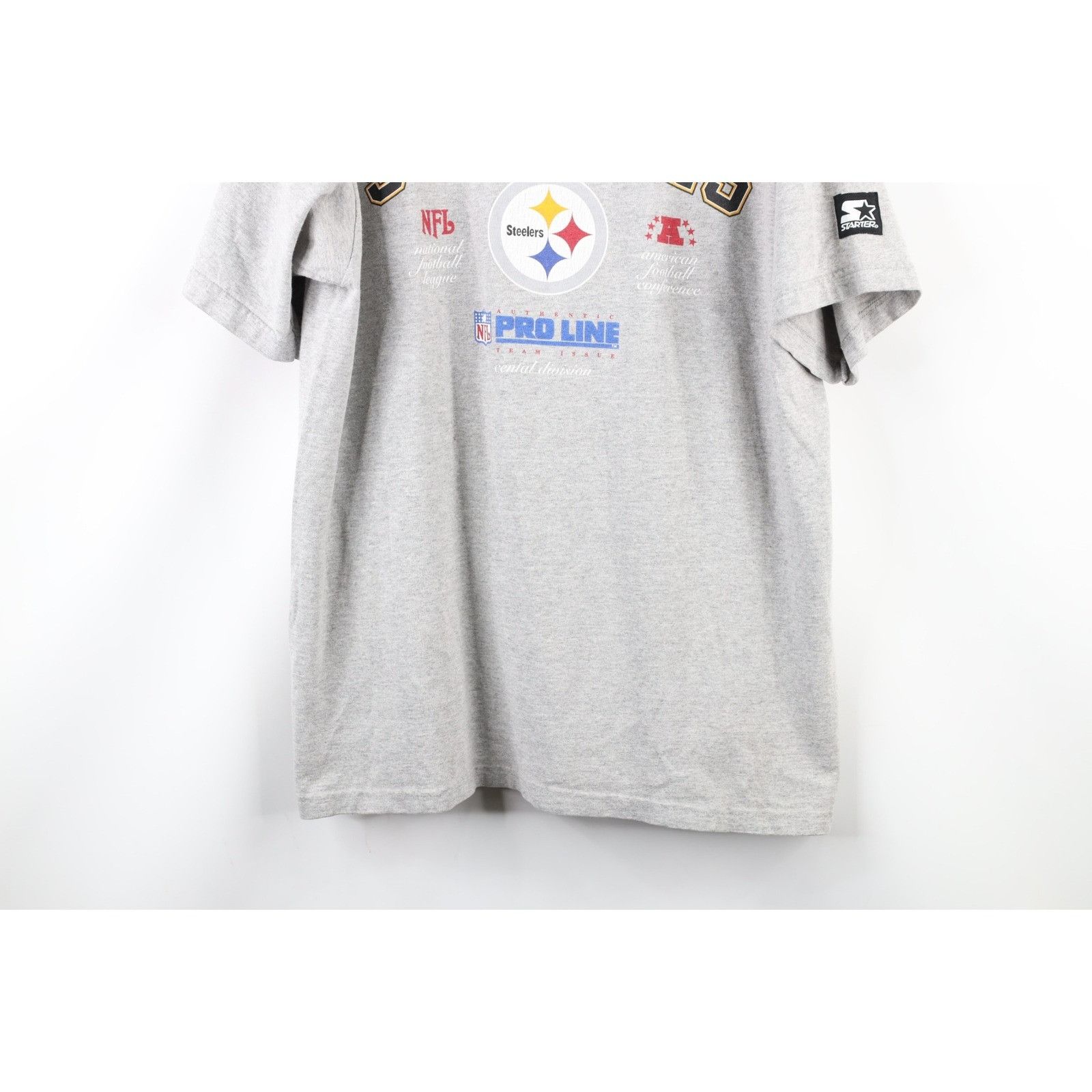Starter Vintage 90s Starter NFL Pro Line Pittsburgh Steelers T-Shirt Size US L / EU 52-54 / 3 - 3 Thumbnail