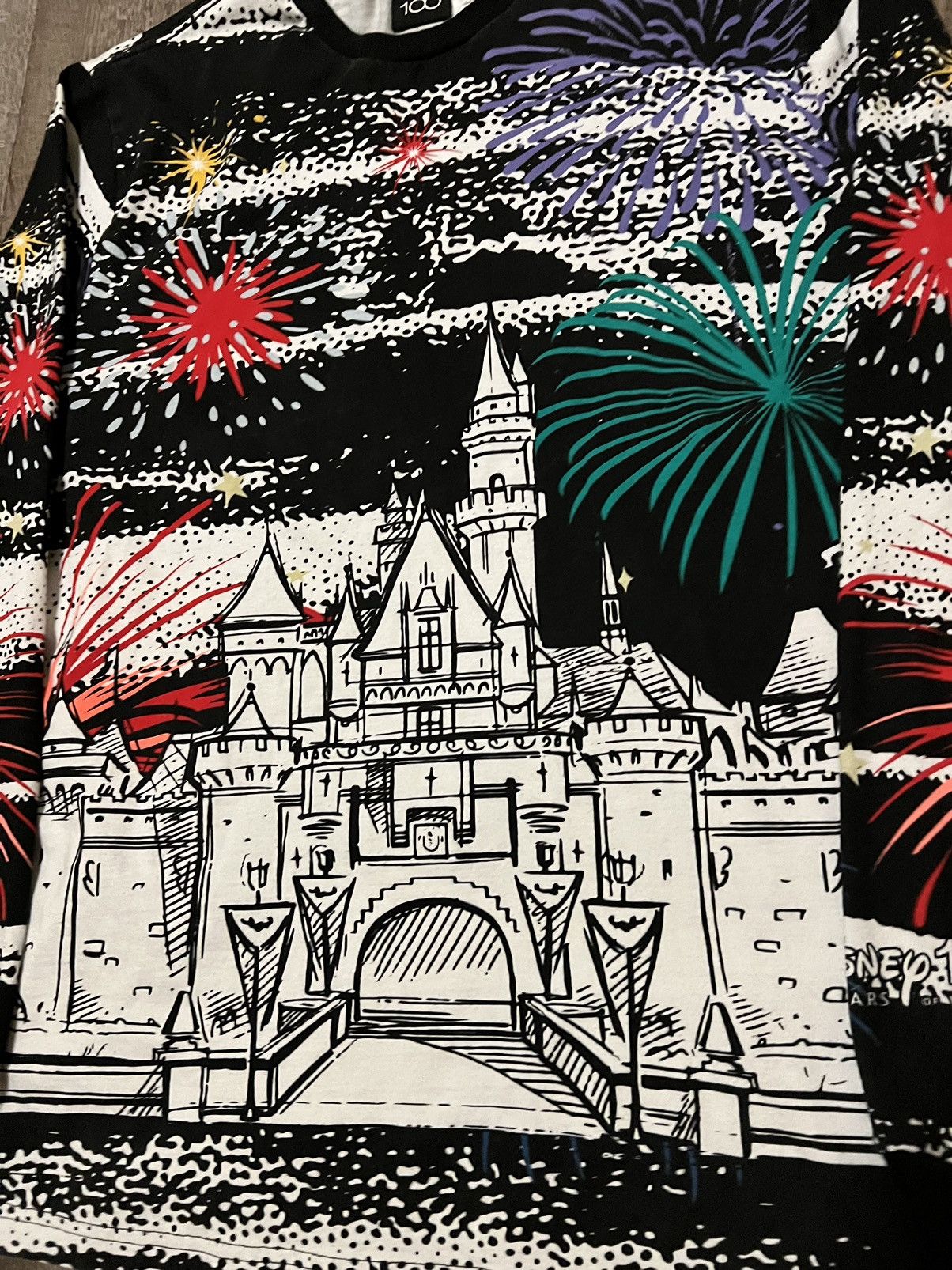Disney Disney 100 Years Of Wonder Castle Jersey Shirt AOP Size L Size US L / EU 52-54 / 3 - 2 Thumbnail