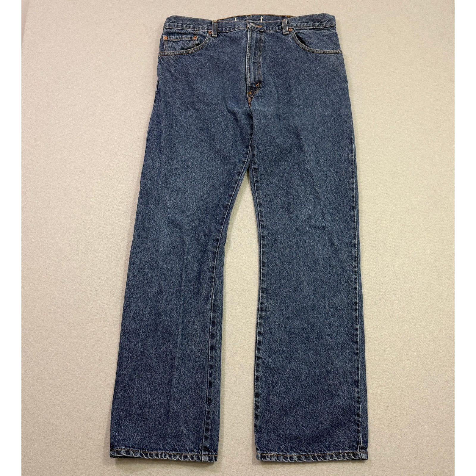 Levi's Vintage Levis 517 Bootcut Jeans Men's 38x34 Blue Denim 90s Size US 38 / EU 54 - 1 Thumbnail