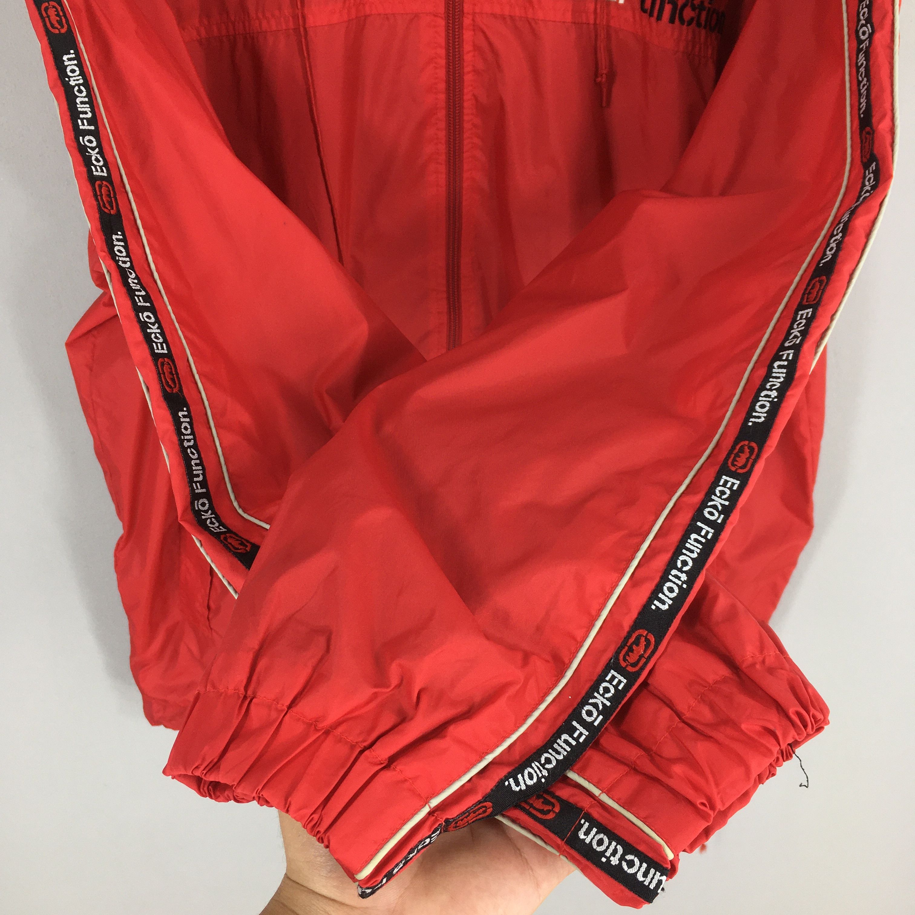 Ecko Unltd. Vintage 90's Ecko Function Windbreaker Hoodie Jacket Large Size US L / EU 52-54 / 3 - 4 Thumbnail