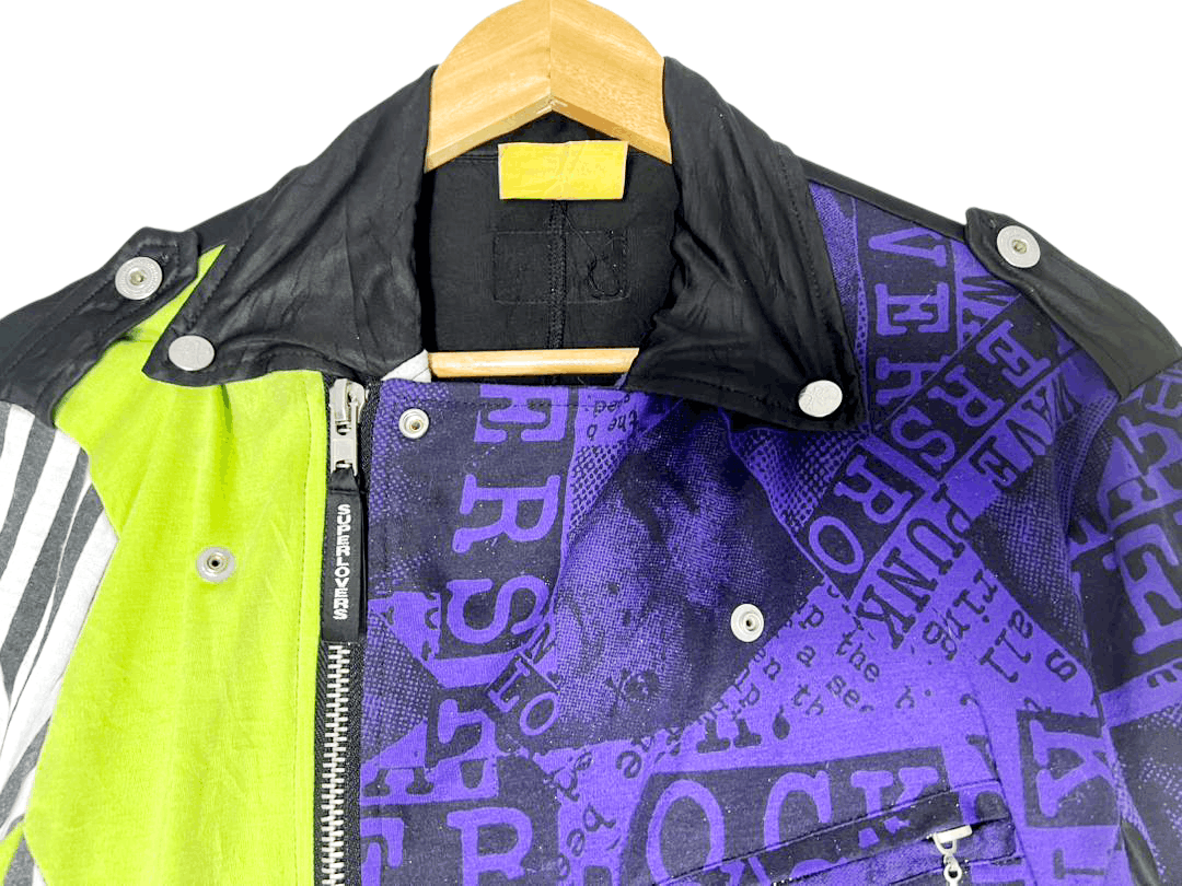 Super Lovers SUPER LOVERS Harajuku Styles Rider Jacket Size M / US 6-8 / IT 42-44 - 4 Thumbnail