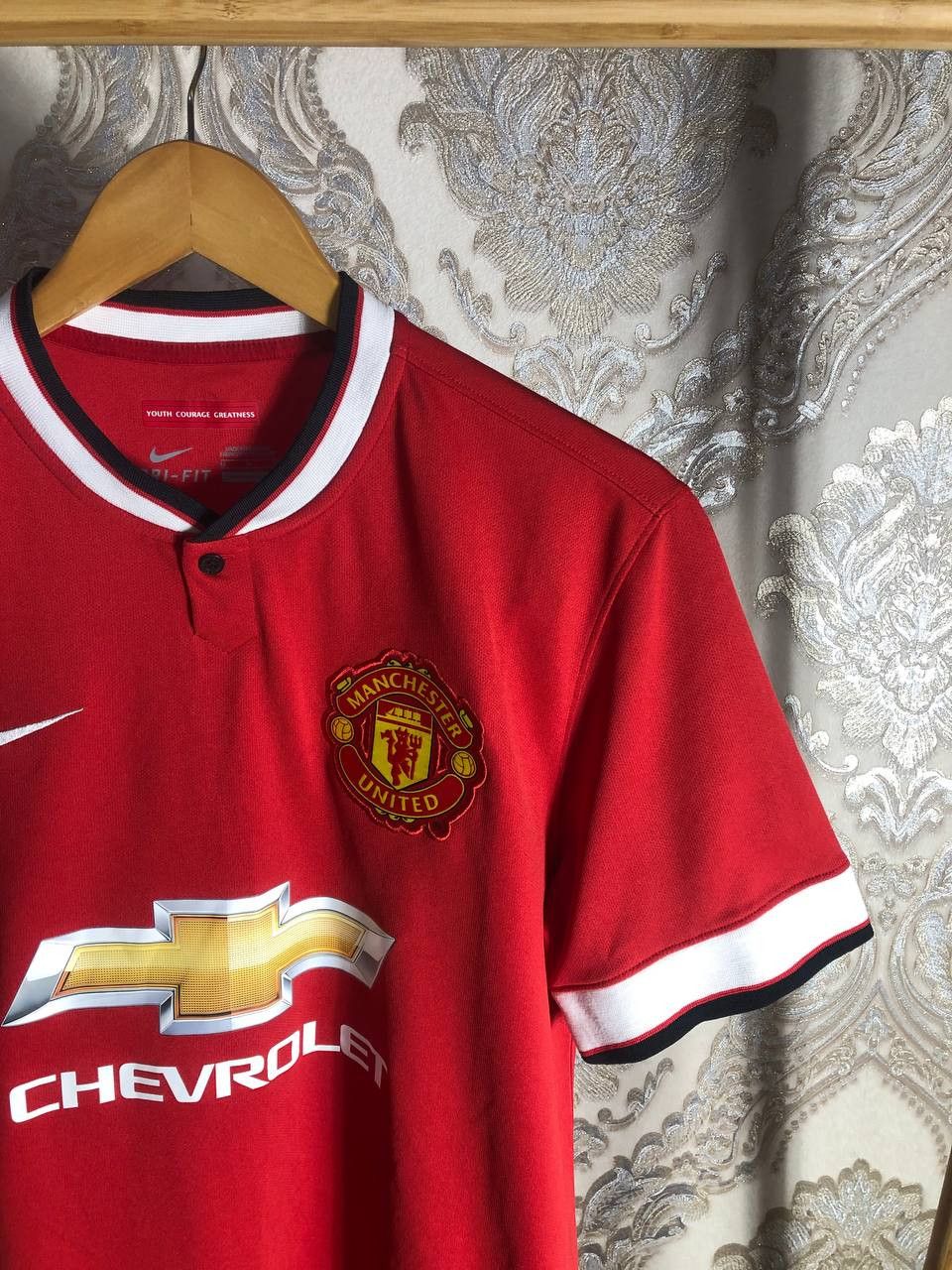 Nike Vintage Nike FC Manchester United England Soccer Jersey Y2K Size US M / EU 48-50 / 2 - 2 Thumbnail