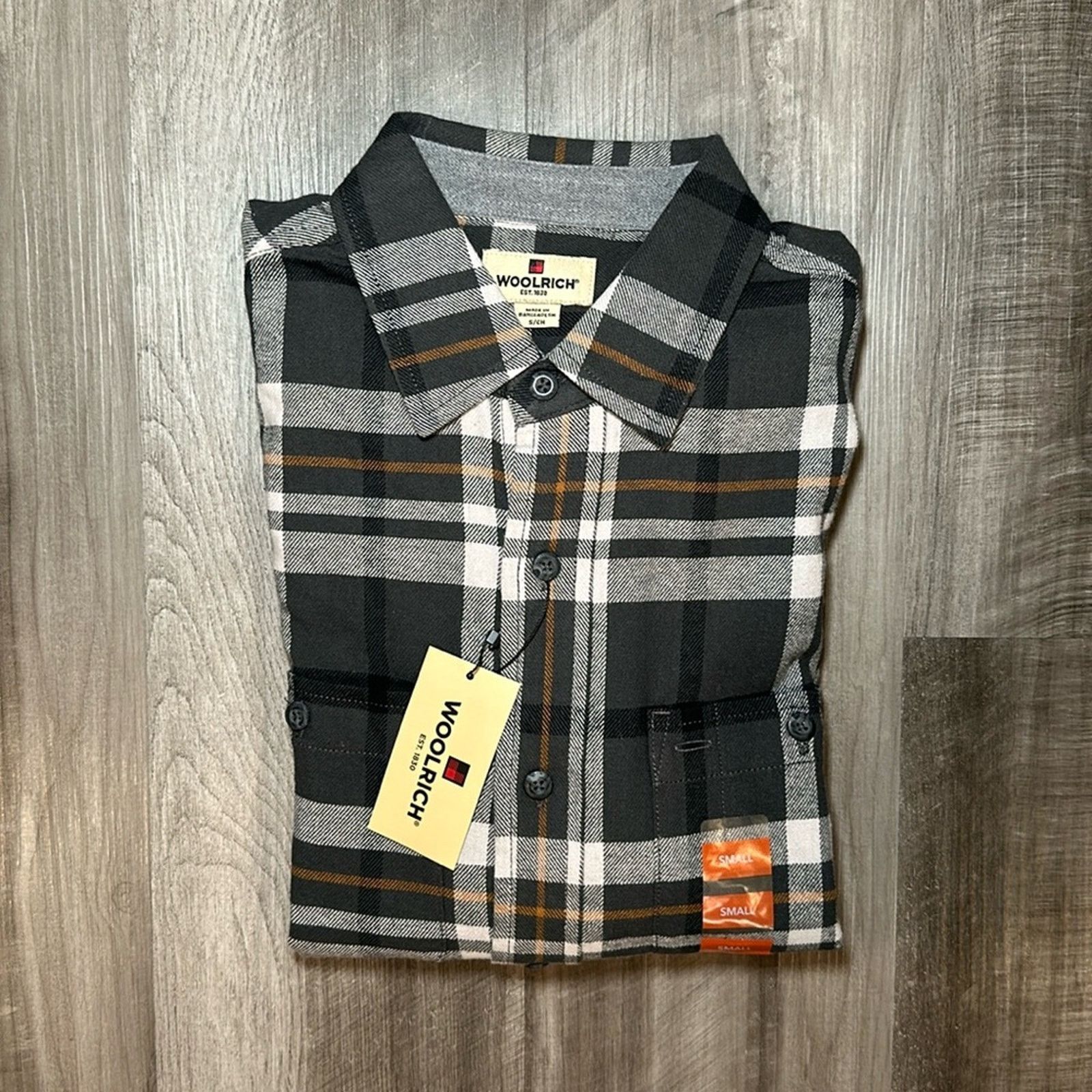 Woolrich Woolen Mills Woolrich Flannel Long Sleeve Button Down - Small Size US S / EU 44-46 / 1 - 1 Thumbnail