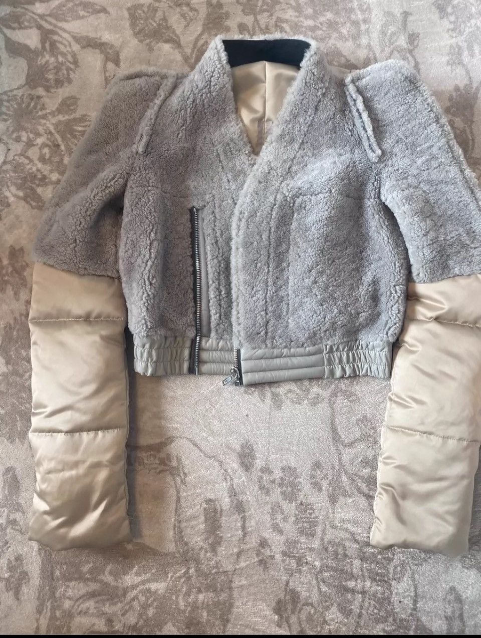 RICK OWENS FW19 LARRY ZIONIC fur jacket -DMC