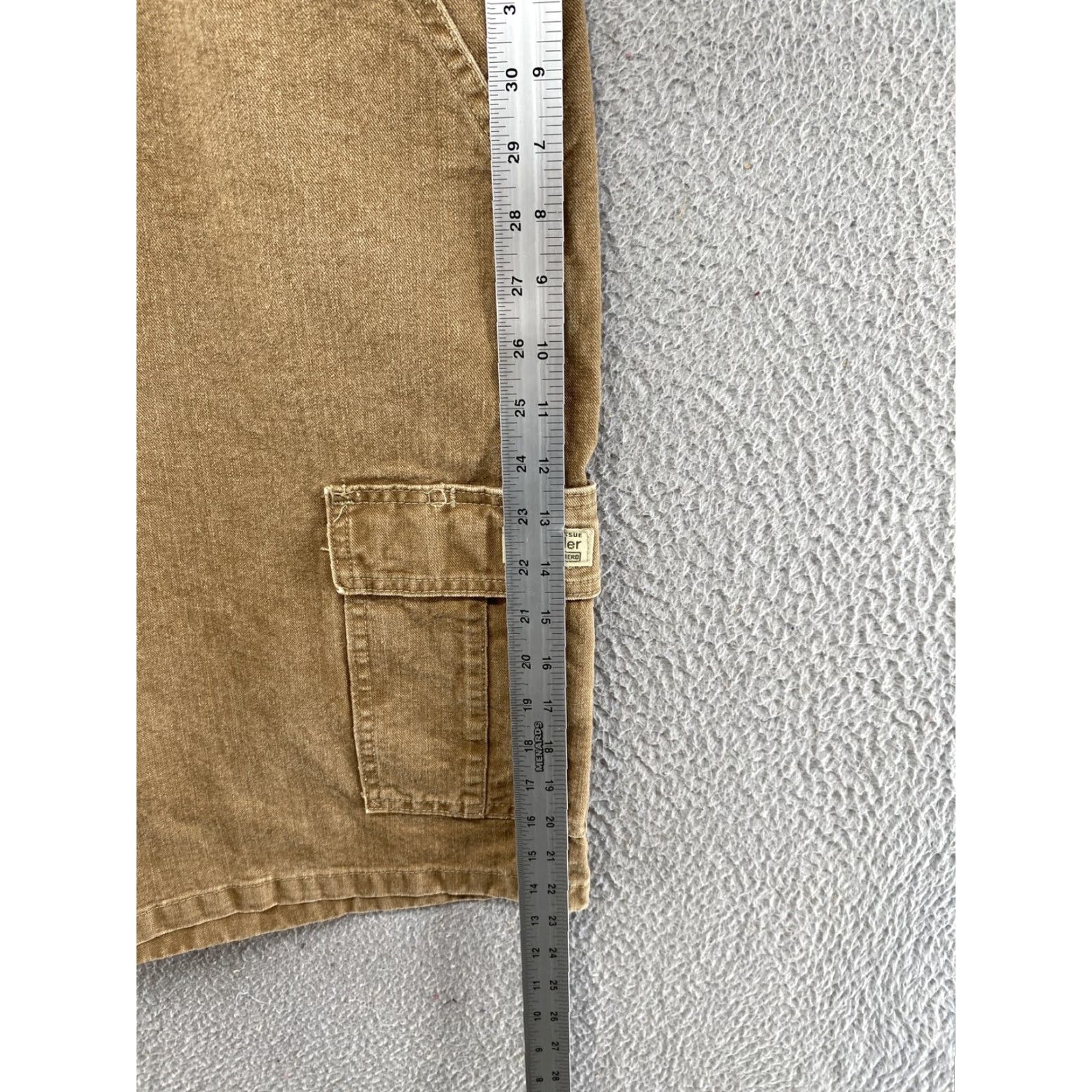 Wrangler Wrangler Hero Cargo Shorts Mens Brown 100% Cotton Canvas 60LGWDF Size 38 Size US 38 / EU 54 - 5 Thumbnail
