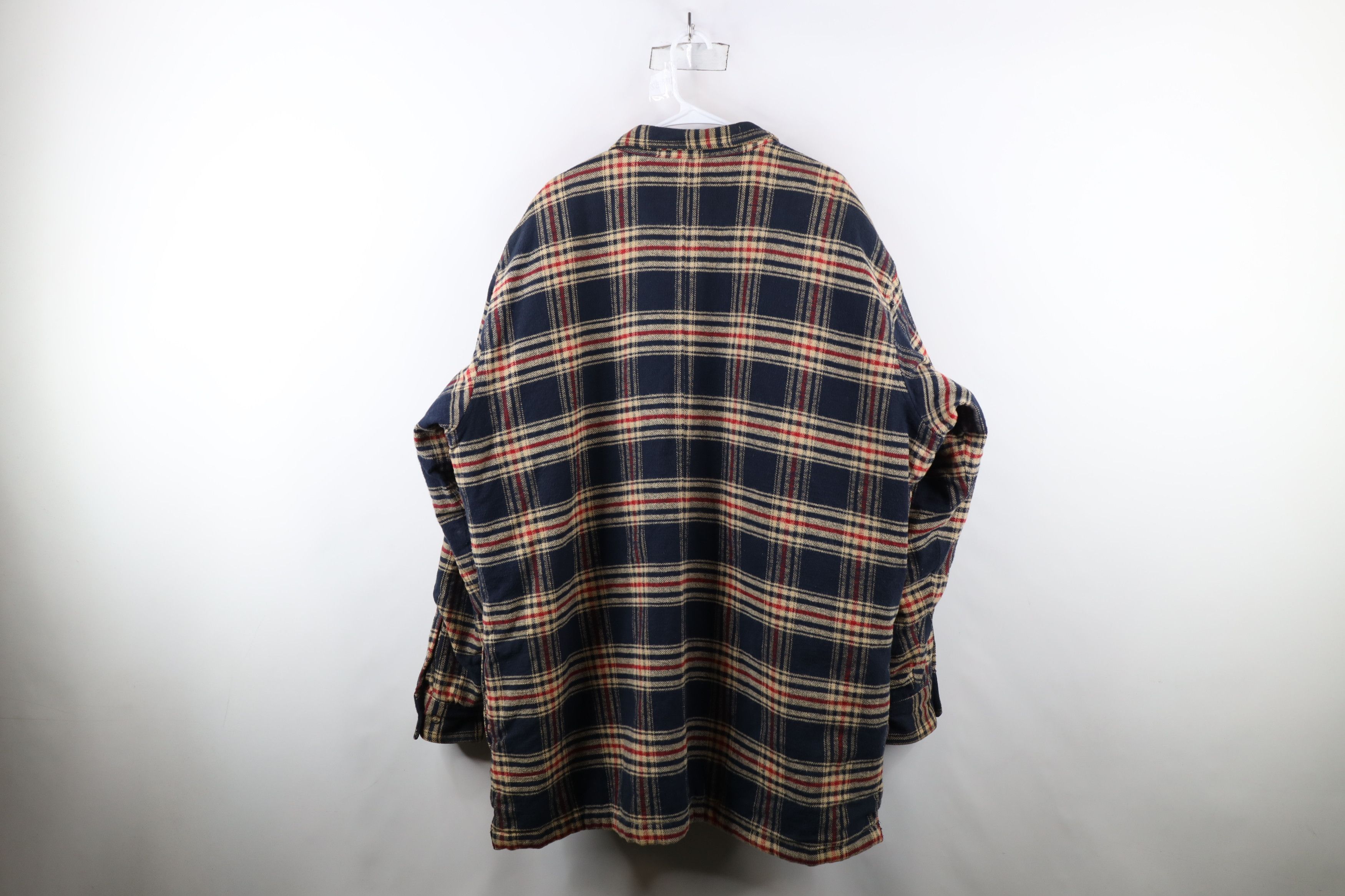Cabelas × Vintage Vintage 90s Cabelas Flannel Button Shirt Jacket Jac Shirt Size US XXL / EU 58 / 5 - 11 Thumbnail
