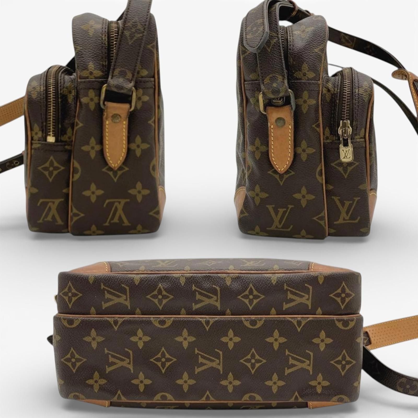 Louis Vuitton Louis Vuitton - Monogram Canvas Crossbody Bag Size ONE SIZE - 4 Thumbnail