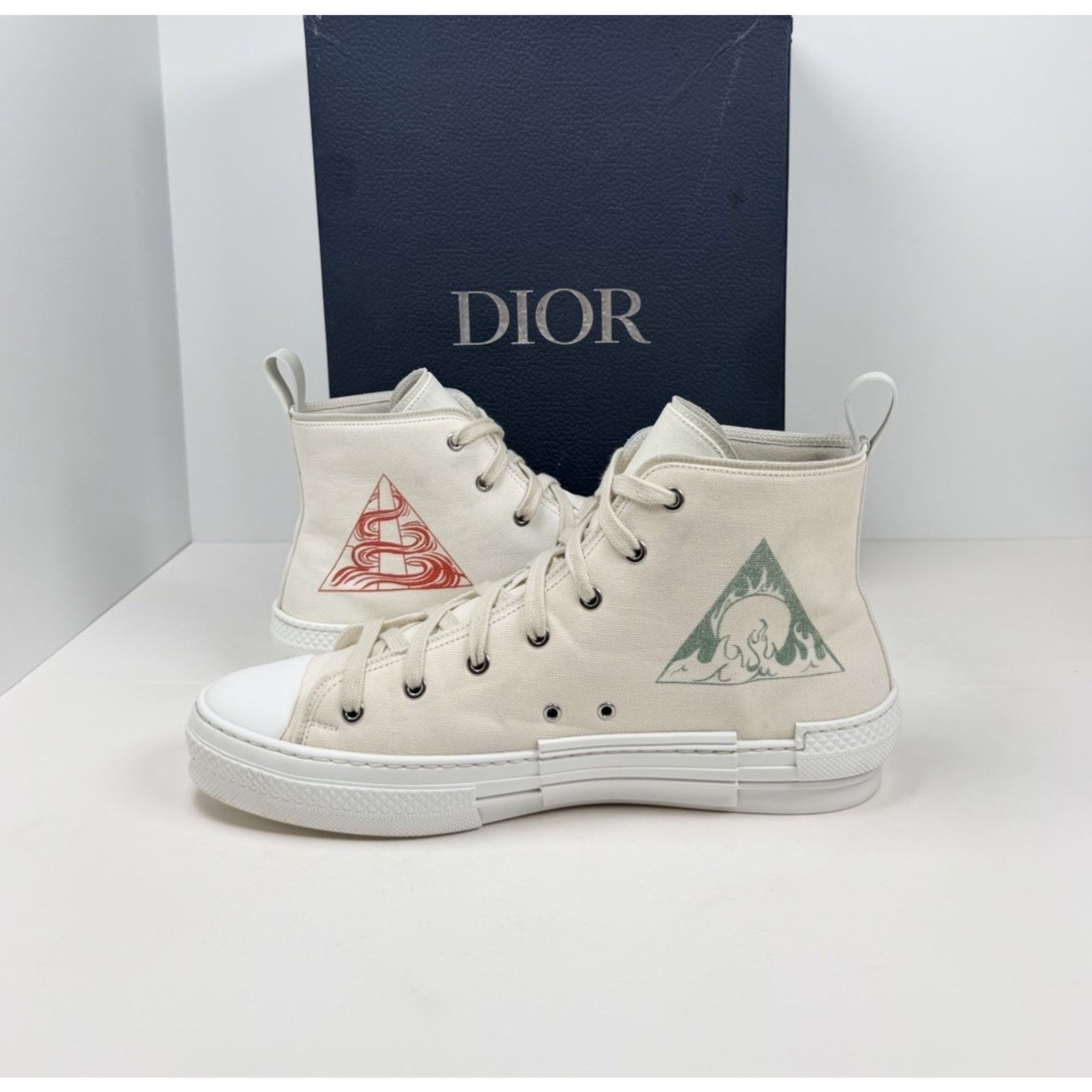 Dior Size 45EU/12US - Dior AsteroDior Canvas B23 High Size US 12 / EU 45 - 8 Thumbnail