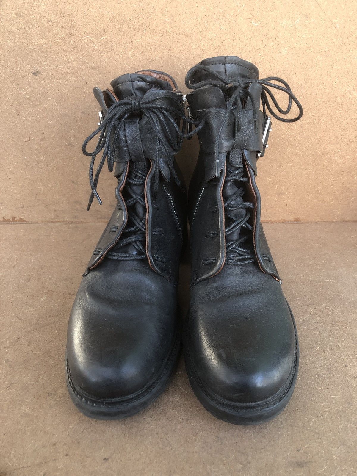 A.S.98 A.S 98 Black Calfskin Leather Women’s Boots Size 40 Size US 9 / IT 39 - 2 Thumbnail
