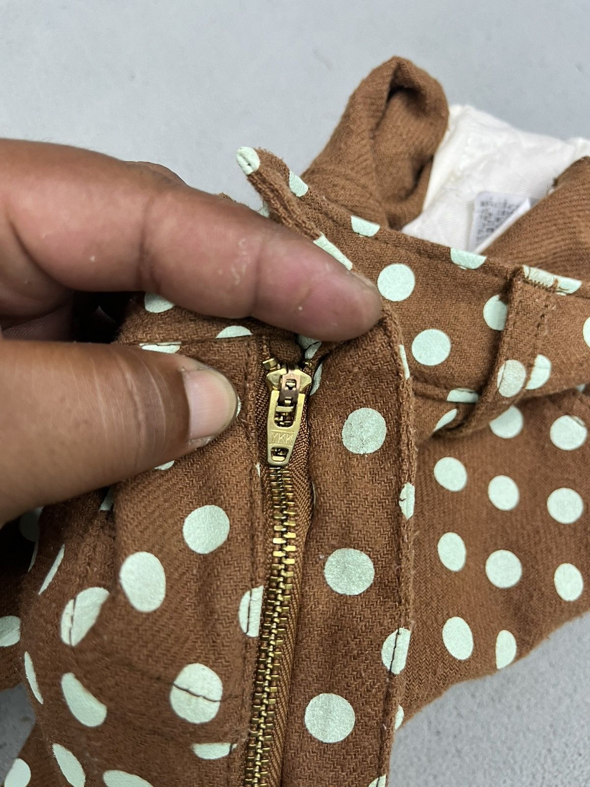 mercibeaucoup ARCHIVE🔥🔥🔥VTG MERCIBEAUCOUP POLKA DOT REVERSE POCKET PANT Size 28" / US 6 / IT 42 - 12 Thumbnail