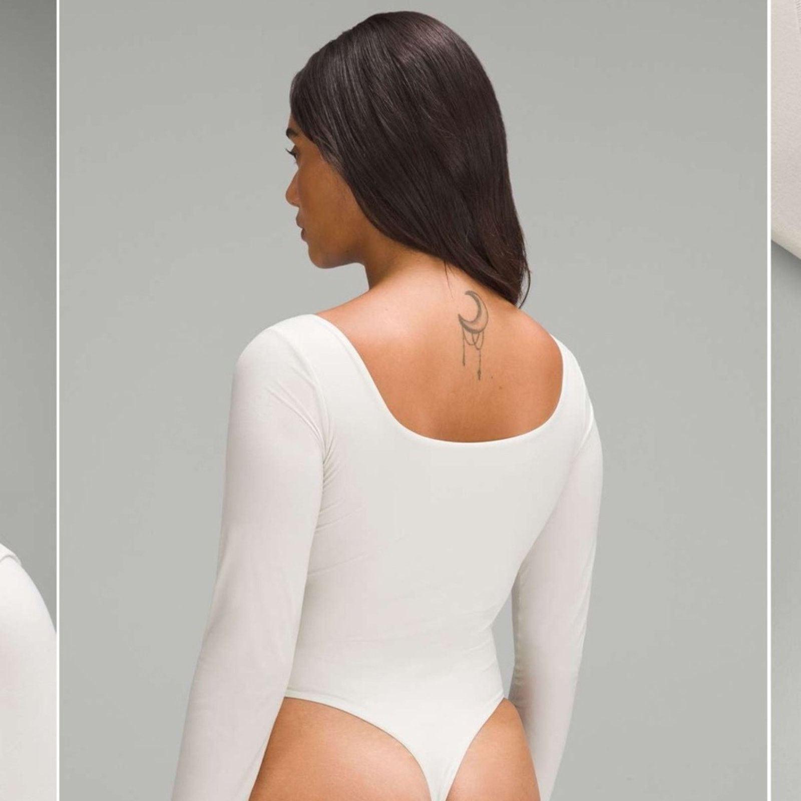 Lululemon Lululemon Wundermost Nulu Square Neck Long Sleeve Bodysuit Size S / US 4 / IT 40 - 3 Thumbnail