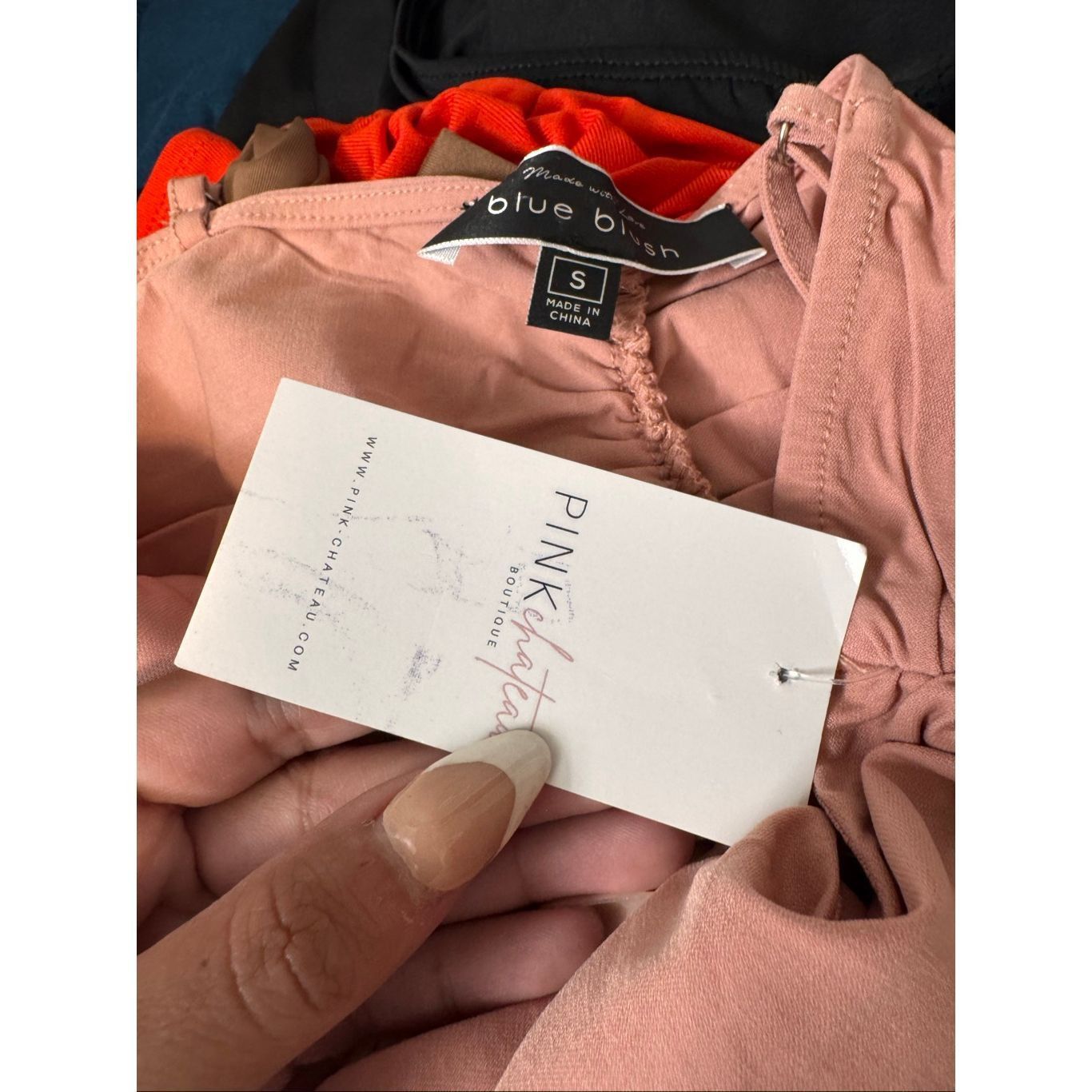 Blush Blue Blush Lace-Up Ruched Crop Top Blush Pink Size Small Size S / US 4 / IT 40 - 5 Thumbnail