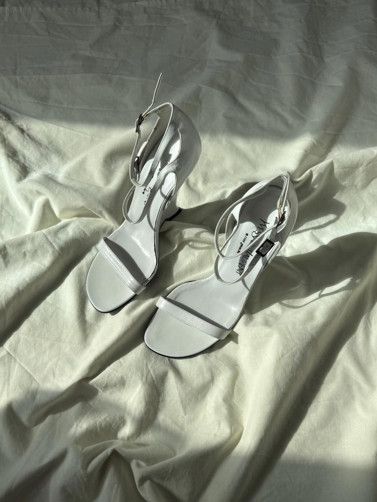 SS 2001 Yves Saint Laurent by Tom Ford Runway Straps Heels