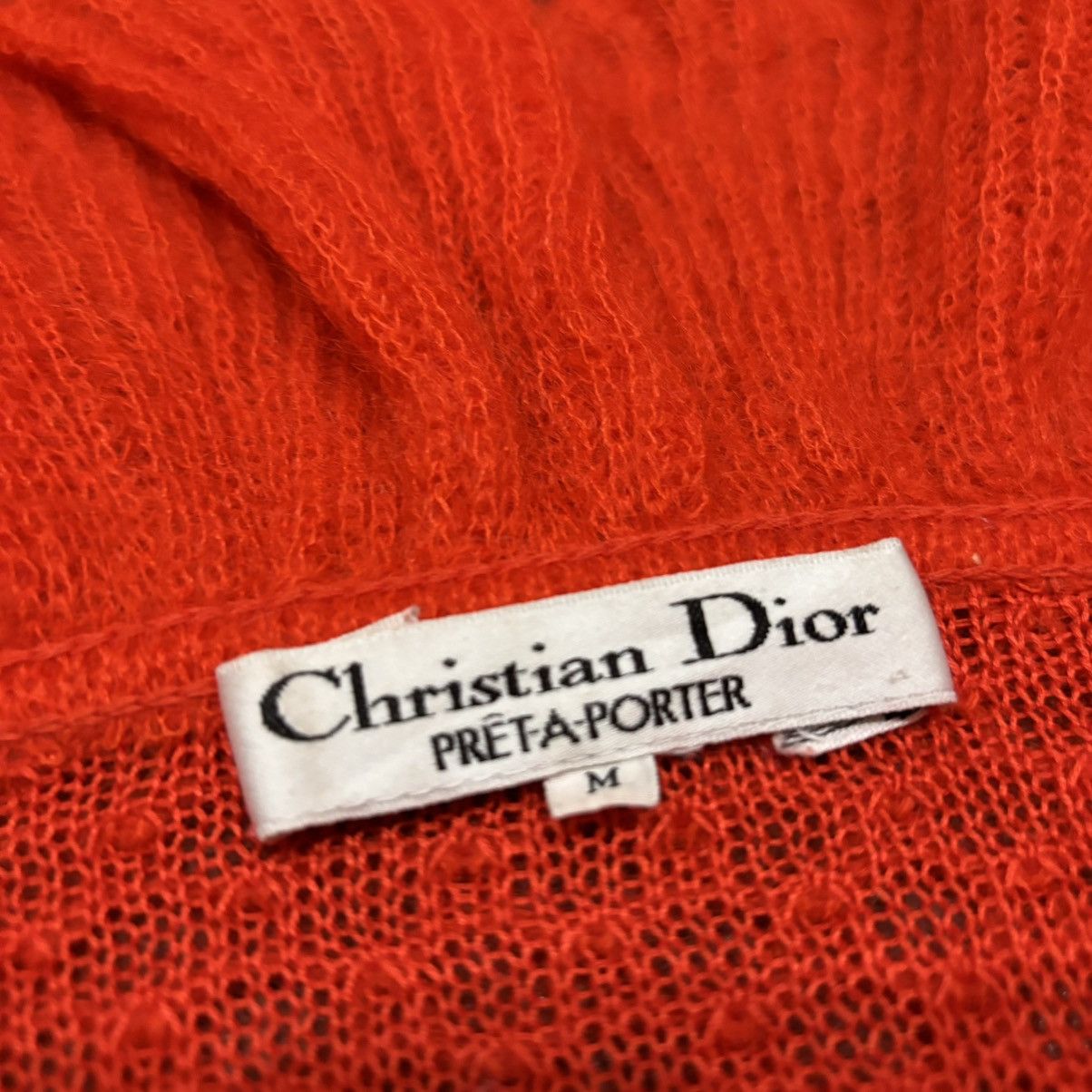 Christian Dior Monsieur × Vintage ⚡️QUICK SHIP⚡️ Christian Dior Pret-A Porter Knitwear Size M / US 6-8 / IT 42-44 - 2 Thumbnail