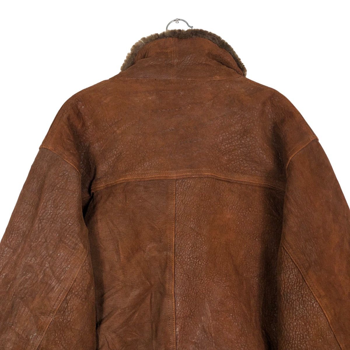 Japanese Brand Vtg Lamb Skin Leather Jacket Made in France Mitsumine Japan Size US L / EU 52-54 / 3 - 9 Thumbnail