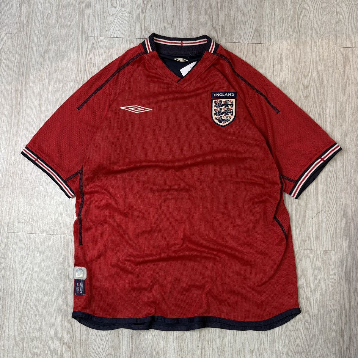 Umbro Vintage England '04 jerseys football double side reversible Size US L / EU 52-54 / 3 - 1 Thumbnail