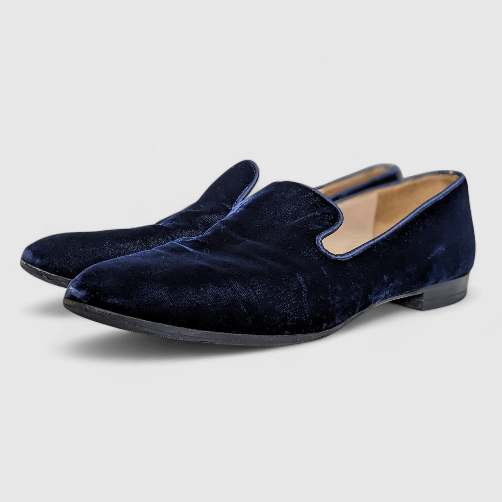 Gianvito Rossi Gianvito Rossi Milano Velvet Loafers – Women’s Size 37.5 Size US 7.5 / IT 37.5 - 1 Thumbnail