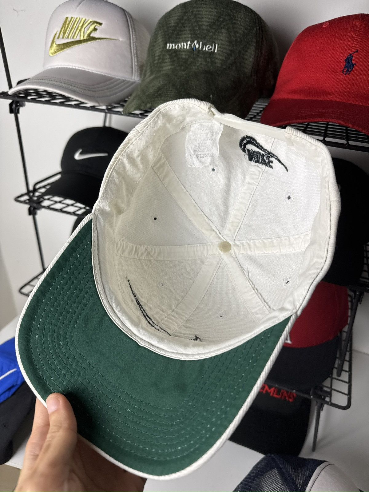 Nike Vintage Nike Cap Size ONE SIZE - 5 Thumbnail