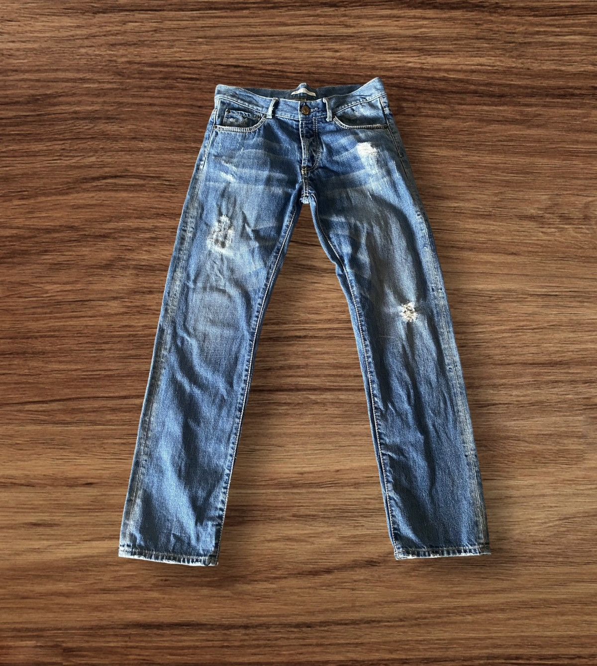 Japanese Brand × LOWRYS FARM × Vintage Vintage Japanese Brand Lowrys Farm Distressed Denim Size US 30 / EU 46 - 1 Thumbnail