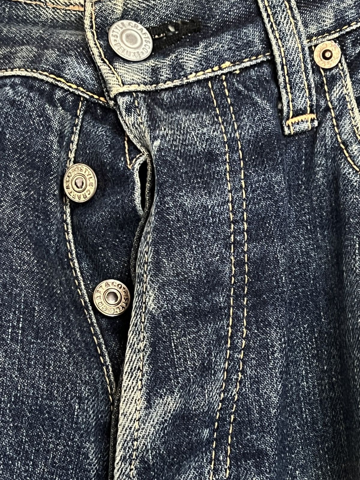 Evisu 🔥HOT DROPS🔥 Vintage Evis Selvedge Denim Jeans Size US 32 / EU 48 - 10 Thumbnail