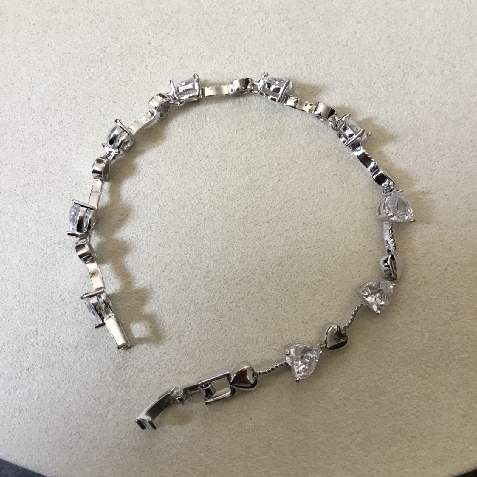 Other Silver Multi-Star and Heart Bracelet Size ONE SIZE - 3 Thumbnail