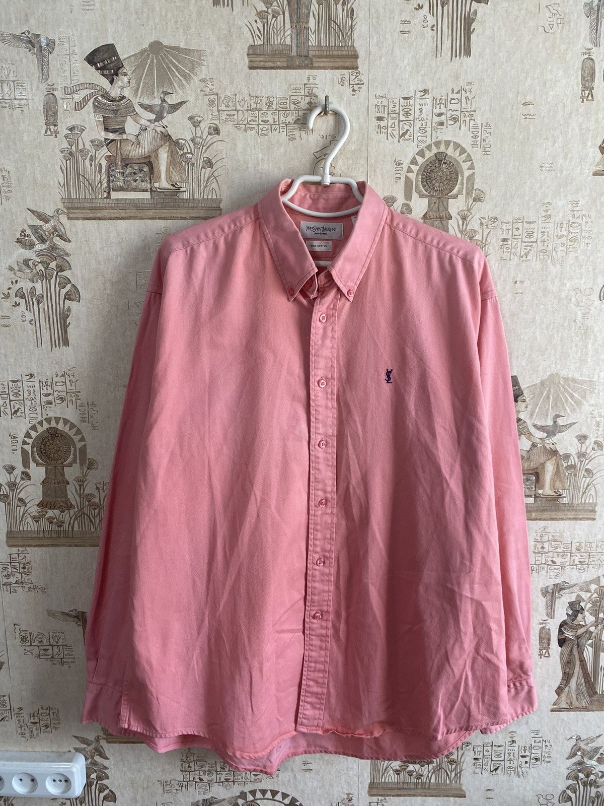 Vintage Yves Saint Laurent Heavy Cotton Long Sleeve Shirt