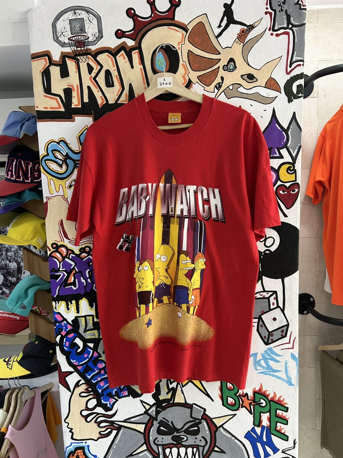 The Simpsons × Vintage 1999 Baby Watch Simpsons Tee Size US XL / EU 56 / 4 - 1 Thumbnail