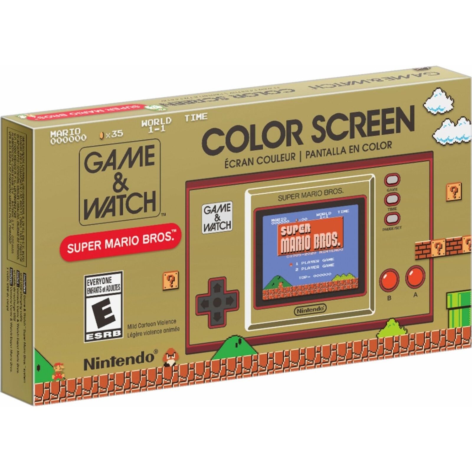 Nintendo Nintendo Game&Watch: Super Mario Bros. Color Screen Handheld Size ONE SIZE - 1 Thumbnail